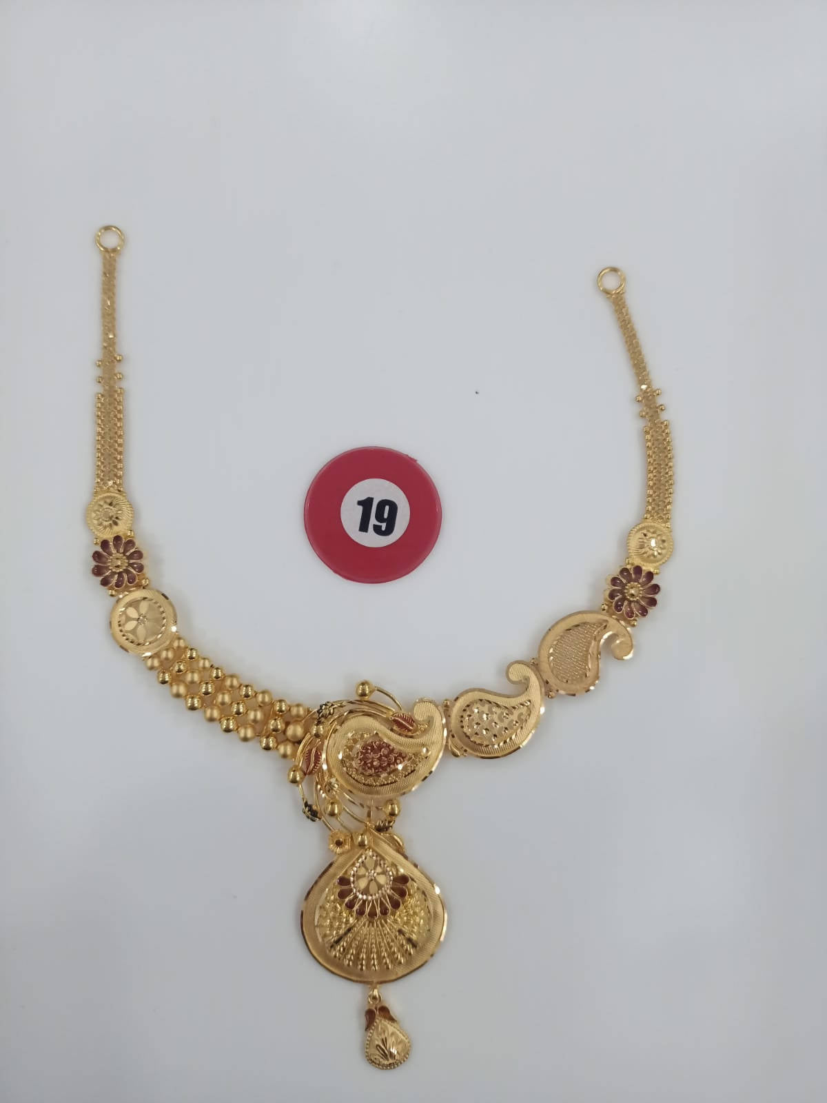 Gold Necklace Sarafa Bazar India