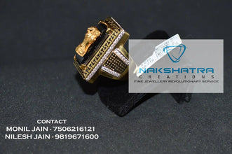 CZ Casting Gents Ring Sarafa Bazar India