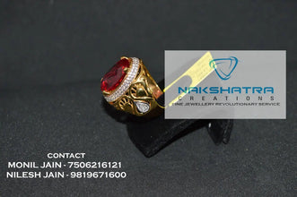 CZ Casting Gents Ring Sarafa Bazar India