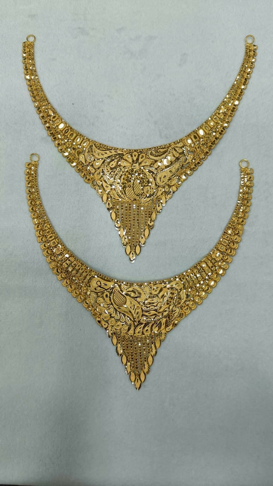 Gold Necklace Sarafa Bazar India