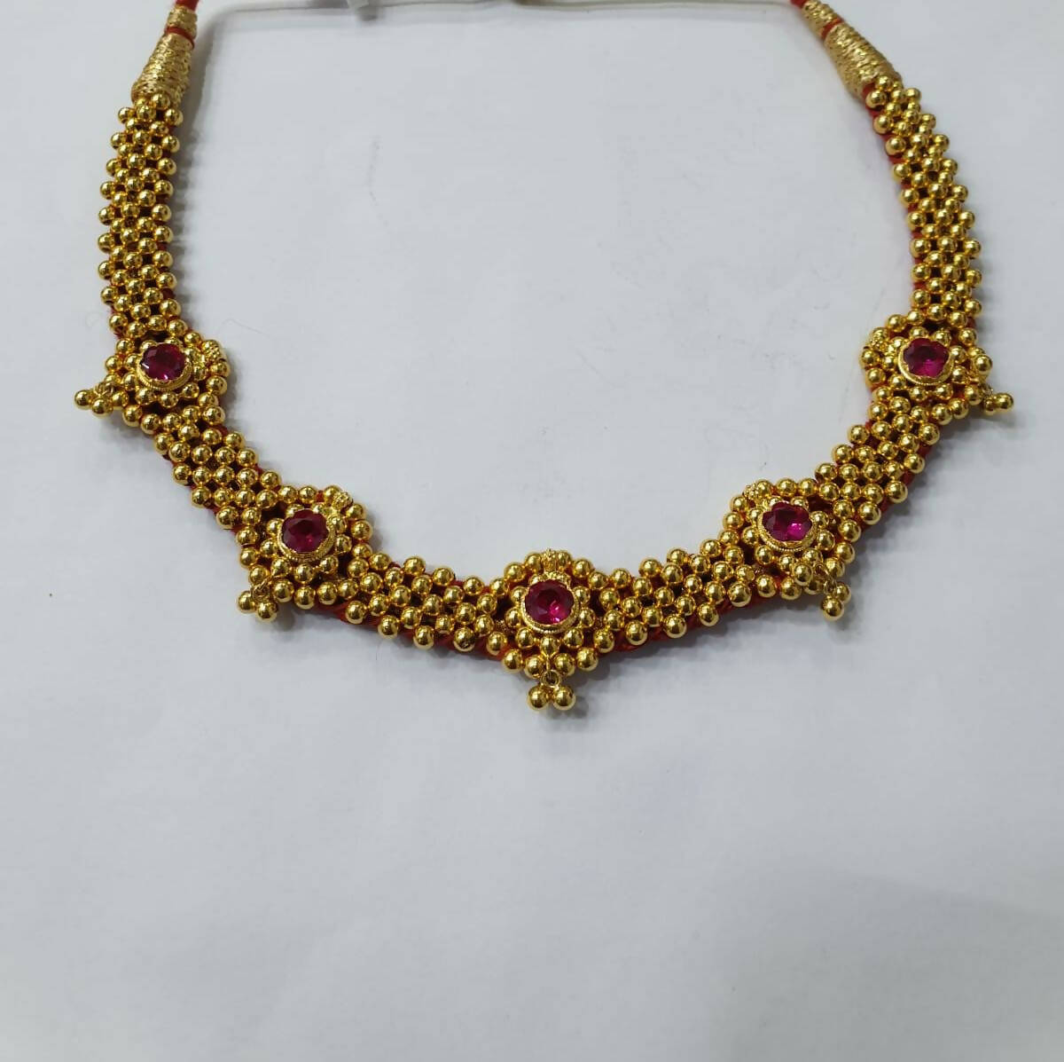 Light Weight Ghalsari Necklace Sarafa Bazar India