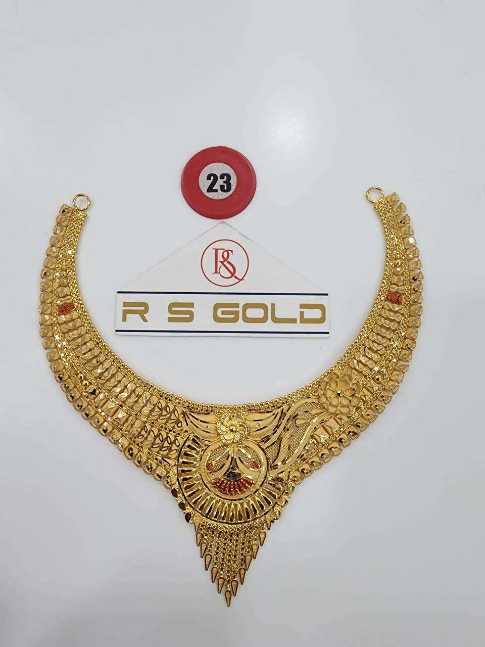 Gold Necklace Sarafa Bazar India