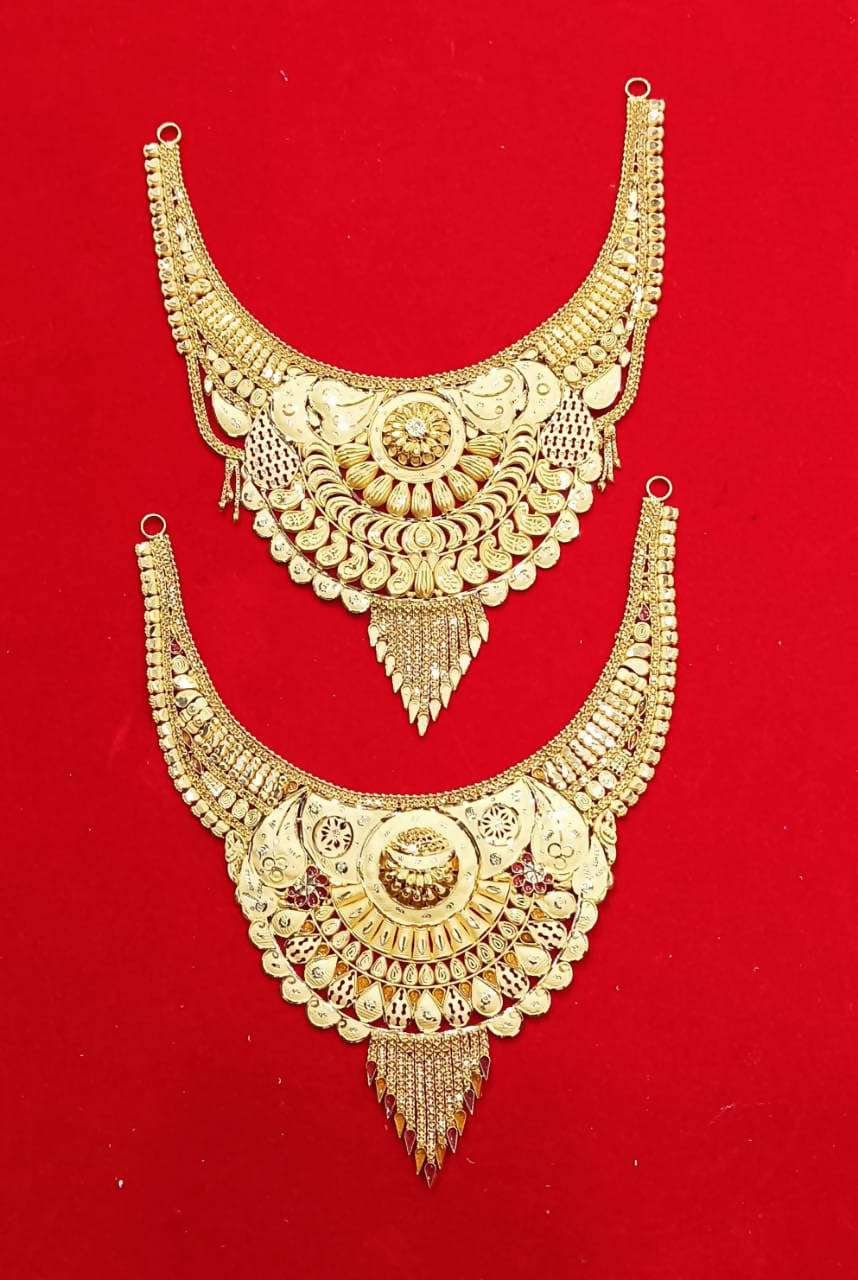 Gold Necklace Sarafa Bazar India