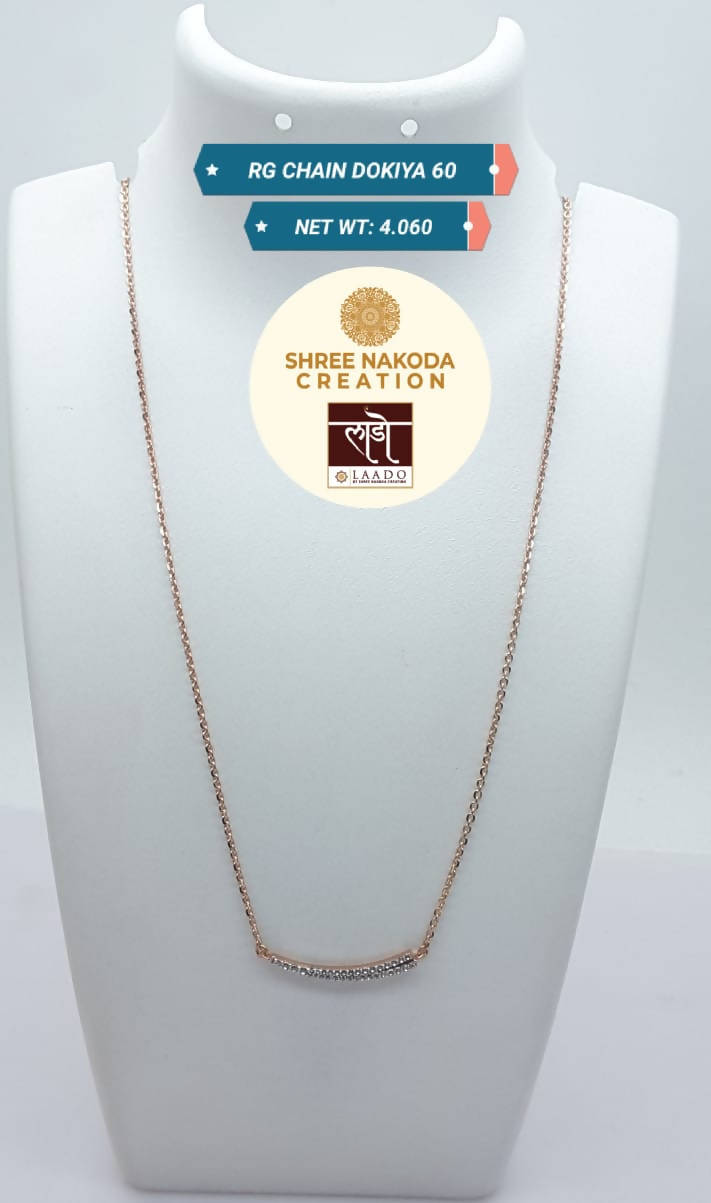 Rose Gold Dokiya Sarafa Bazar India