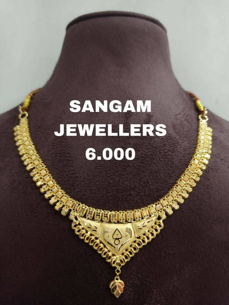 Gold Necklace Sarafa Bazar India