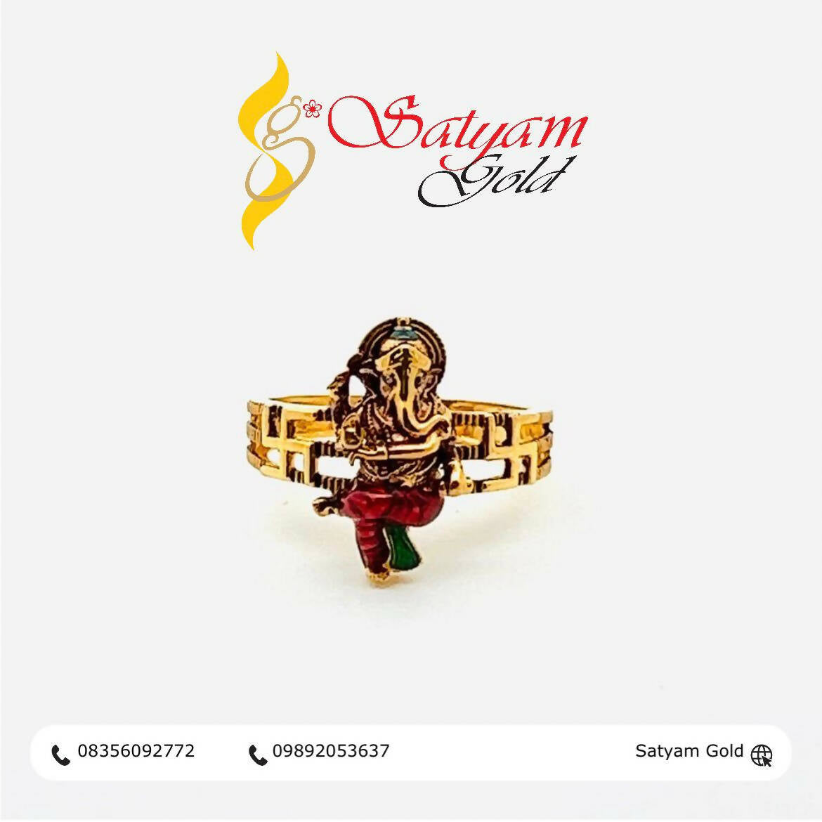 Gold Ring Sarafa Bazar India