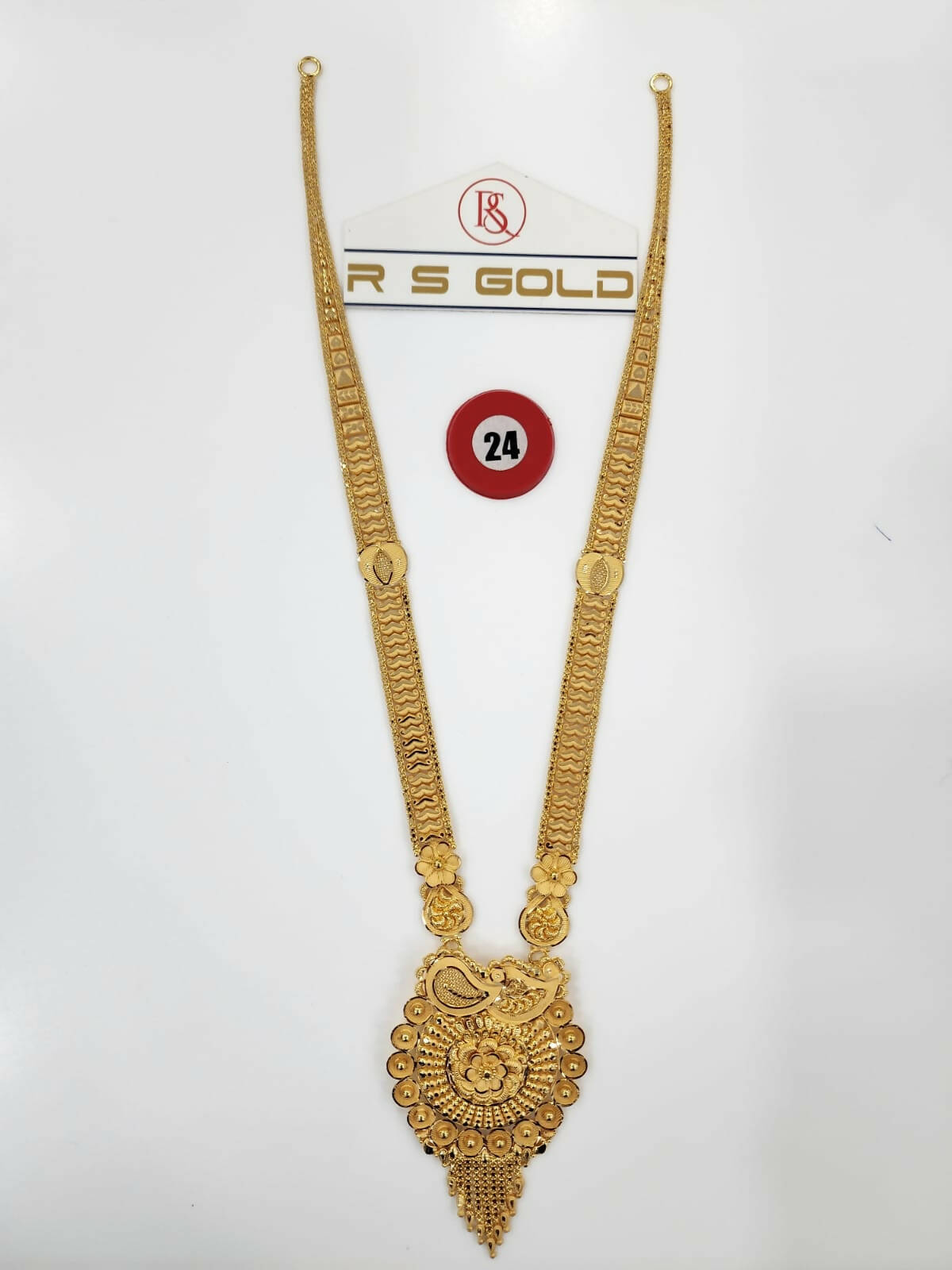 Gold Long Set Sarafa Bazar India