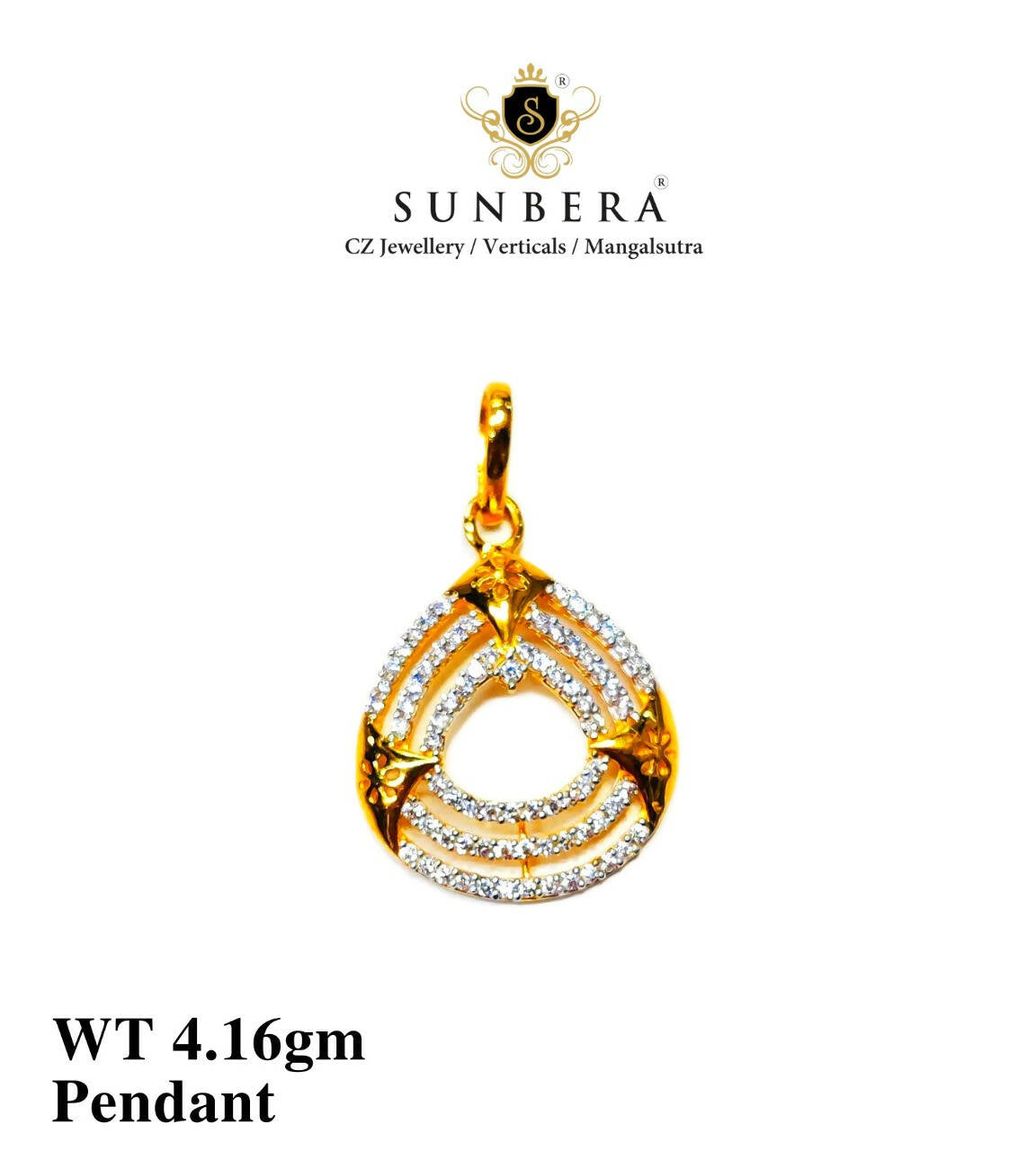 CZ Pendant Sarafa Bazar India