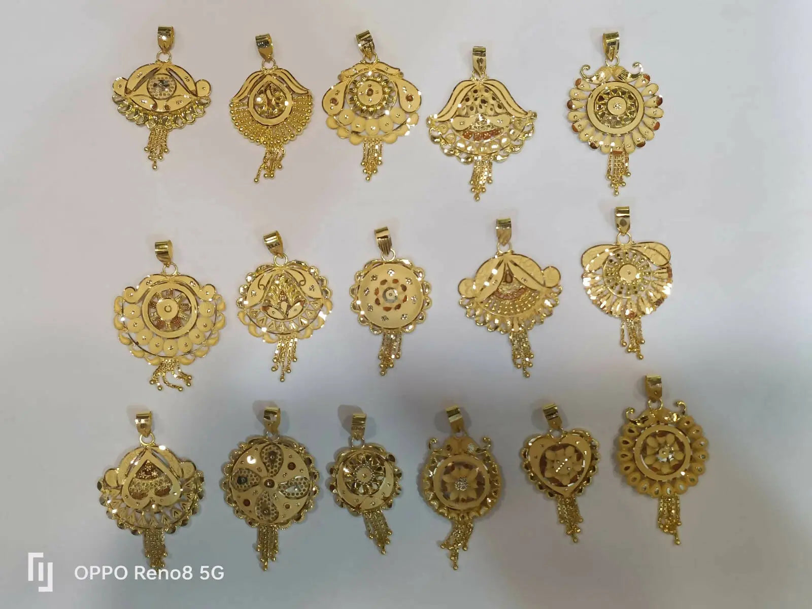 Gold Pendants Sarafa Bazar India