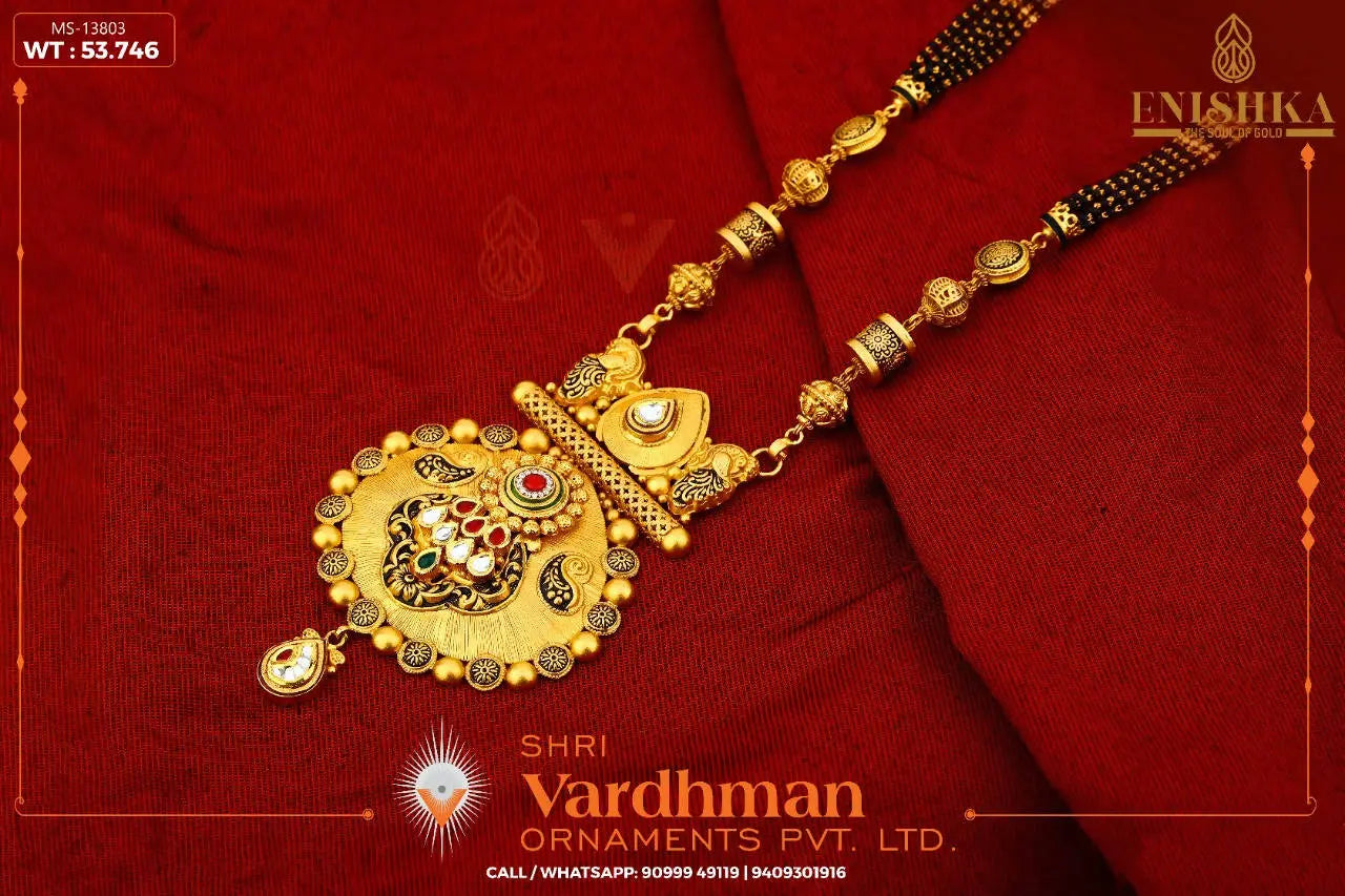 Antique Mangalsutra Sarafa Bazar India