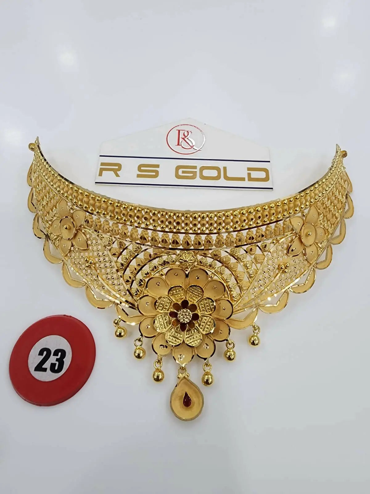 Gold Choker Sarafa Bazar India