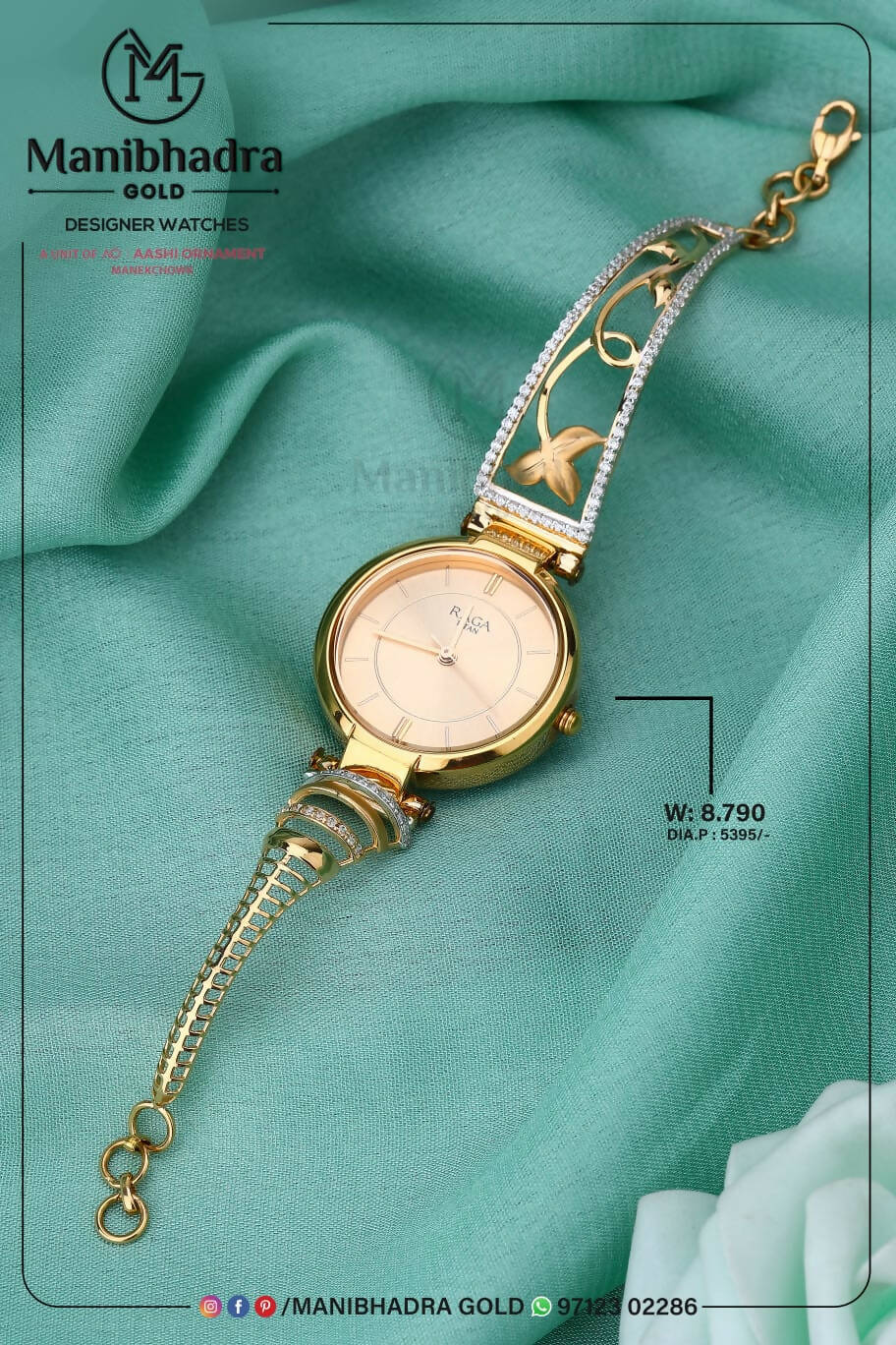 Real gold ladies watches sale