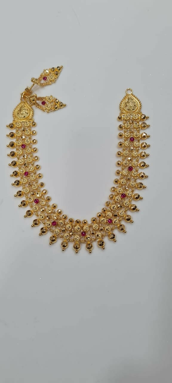 Gold Necklace Sarafa Bazar India