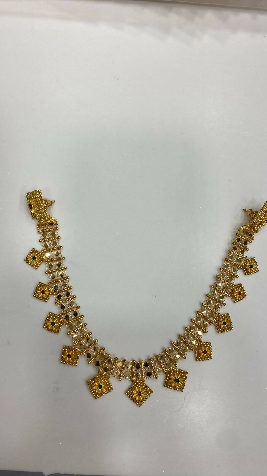 Gold Necklace Sarafa Bazar India