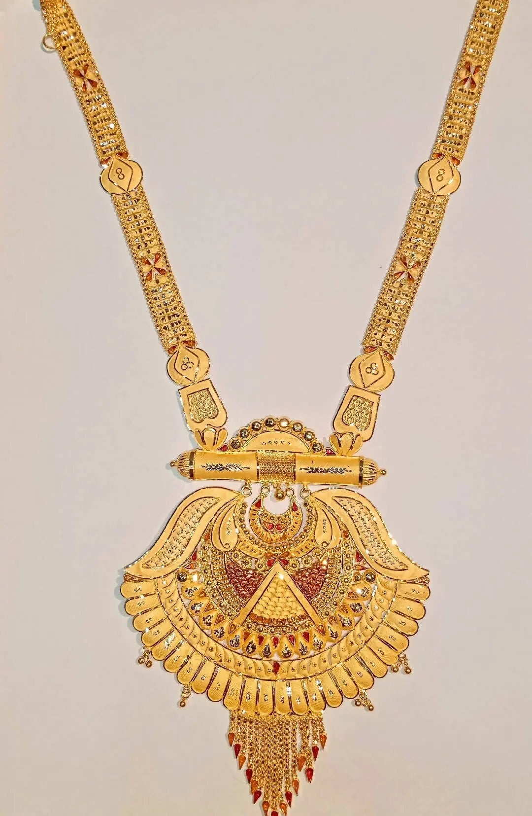 Gold Long Set Sarafa Bazar India