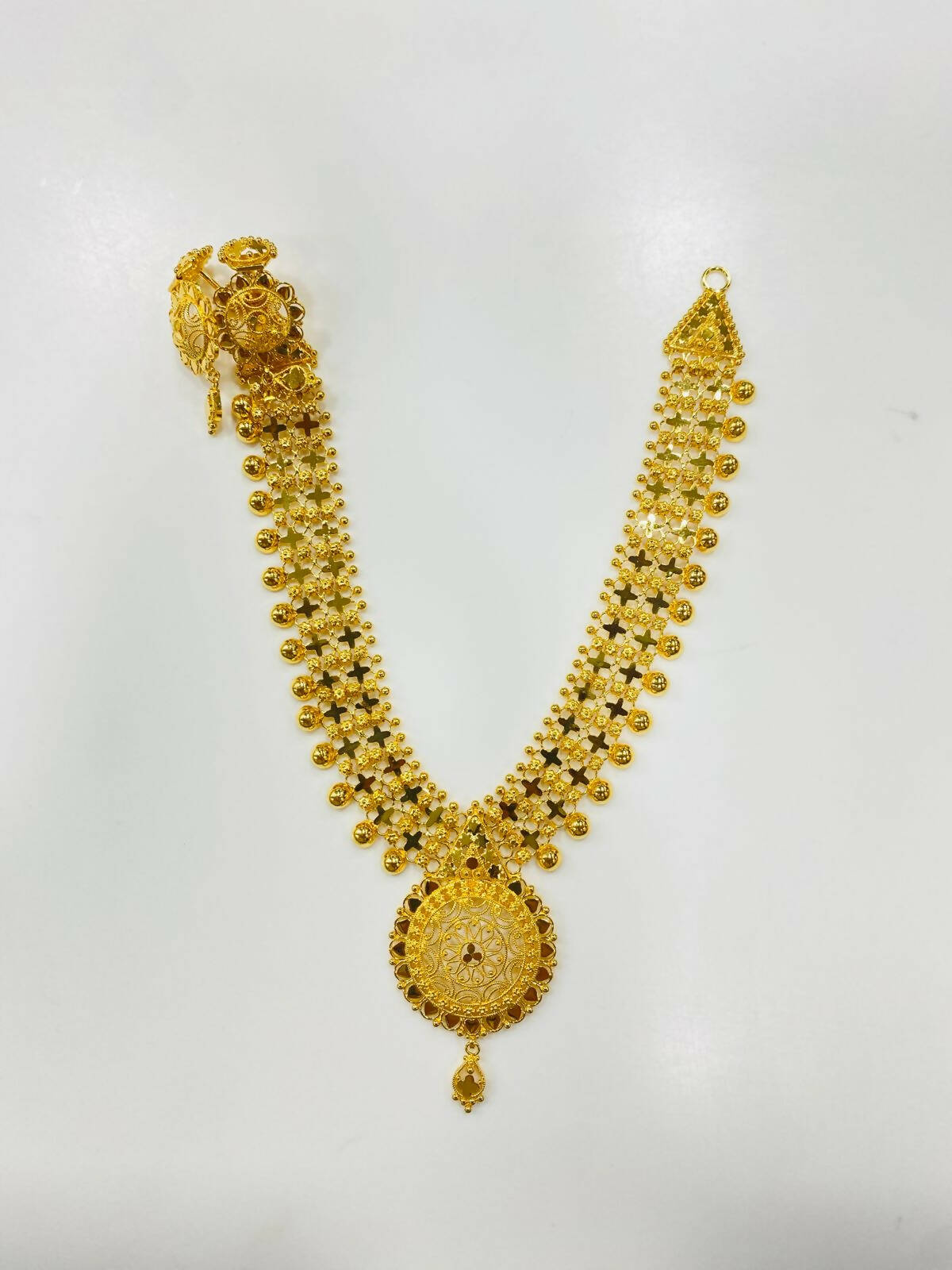 Gold Necklace Sarafa Bazar India