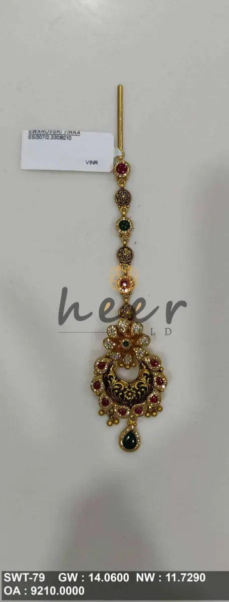 Antique Maang Tikka Sarafa Bazar India