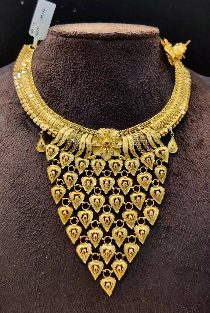 Light Weight Short Necklace Sarafa Bazar India