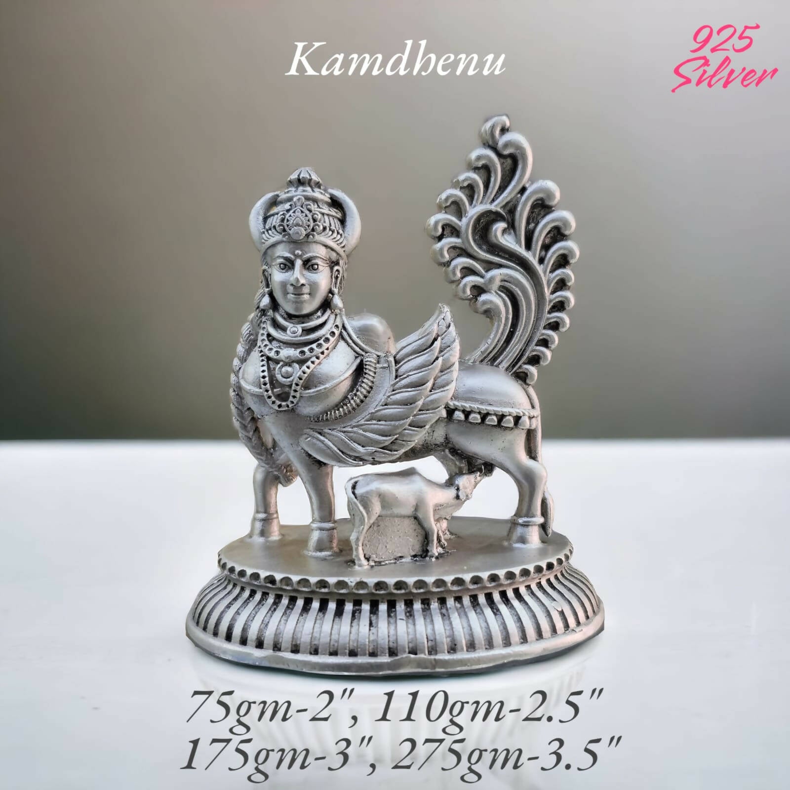 925 Silver 2D & 3D Idols Sarafa Bazar India