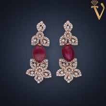 Diamond Necklace Set-NKB04758(3) Sarafa Bazar India