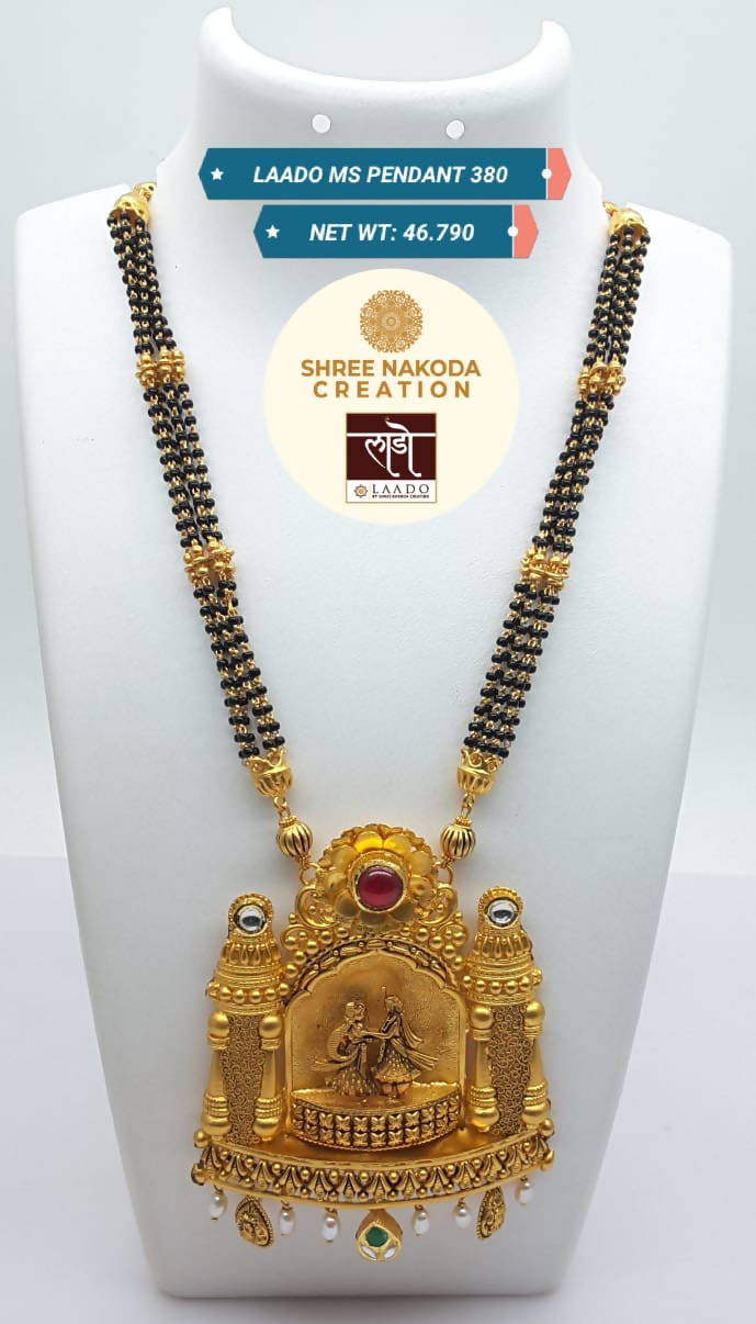 Antique Kundan Mangalsutra