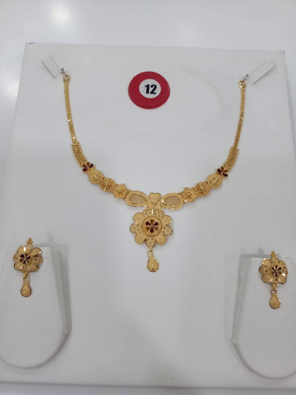 Gold Necklace Sarafa Bazar India