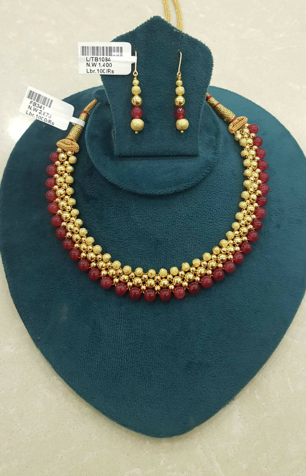 Light Weight Ghalsari Necklace Sarafa Bazar India