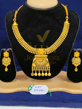 Light weight antique necklace set Sarafa Bazar India