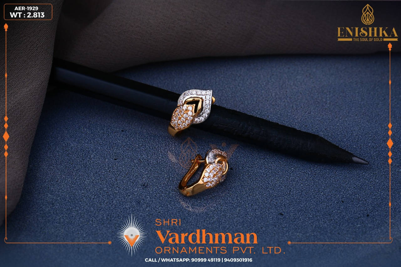 CZ Earring Sarafa Bazar India