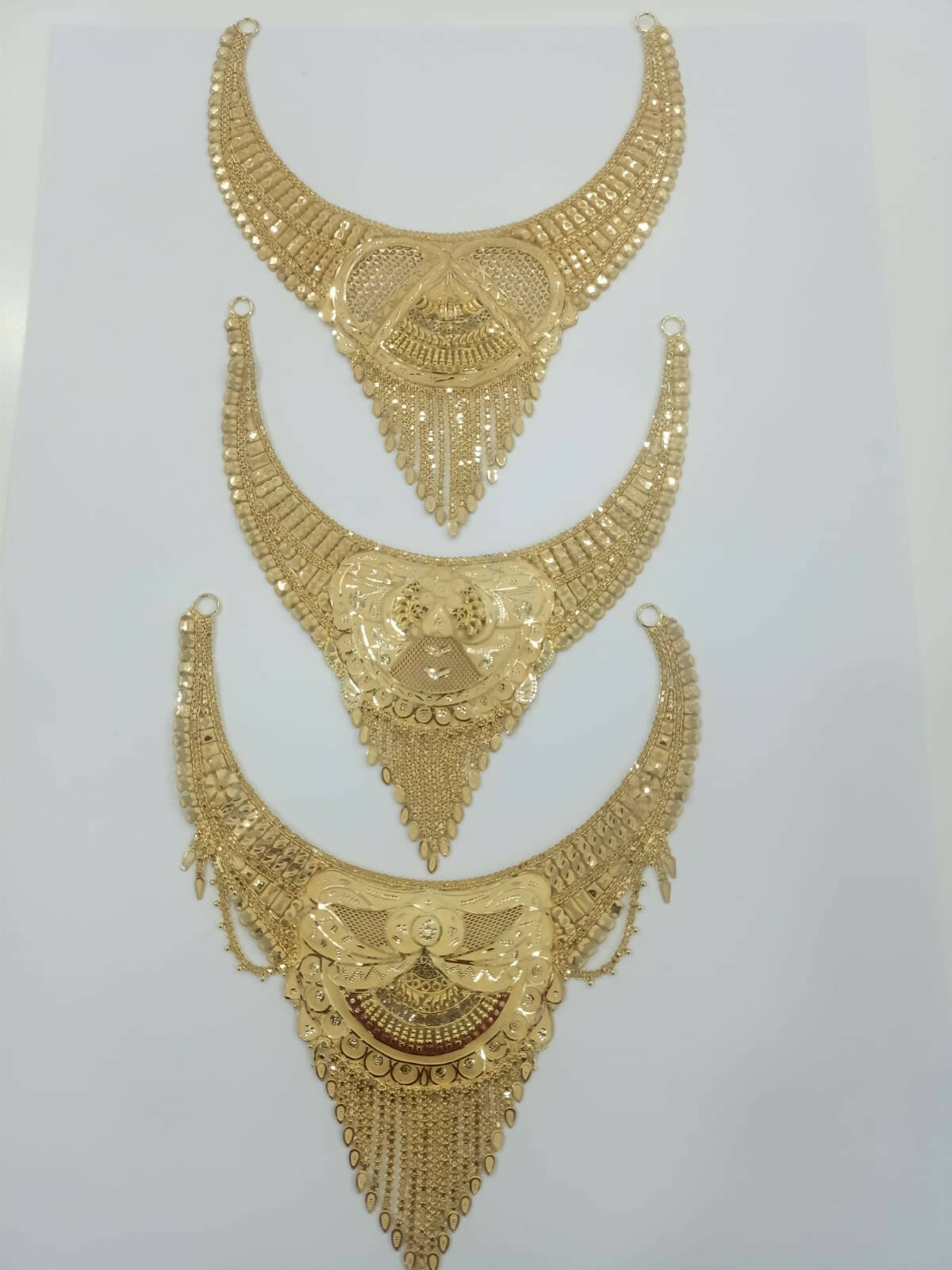 Gold Necklace Sarafa Bazar India