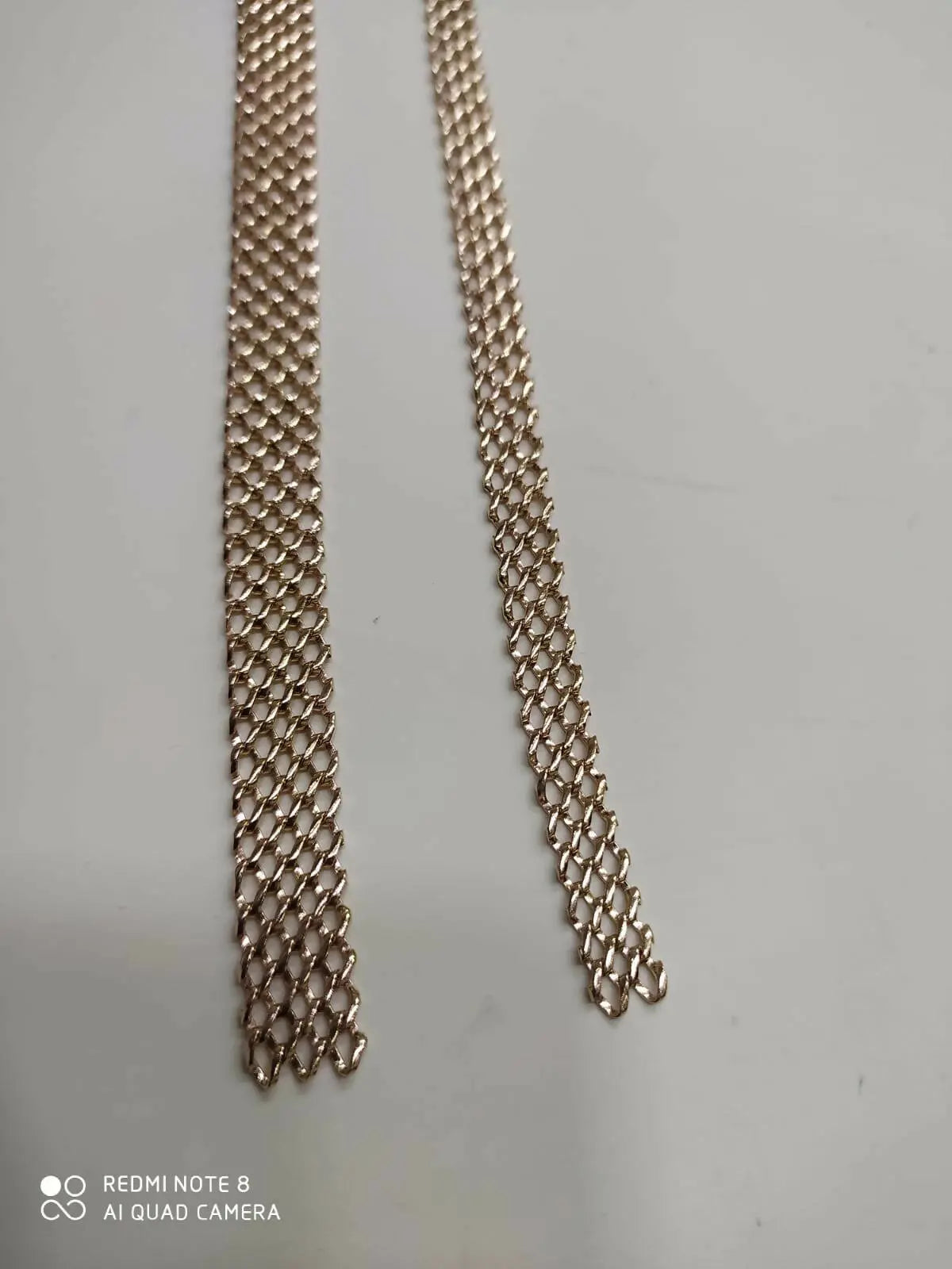 14kt, 18kt & 22kt Mesh Chains - Diamond Jewellery Sarafa Bazar India