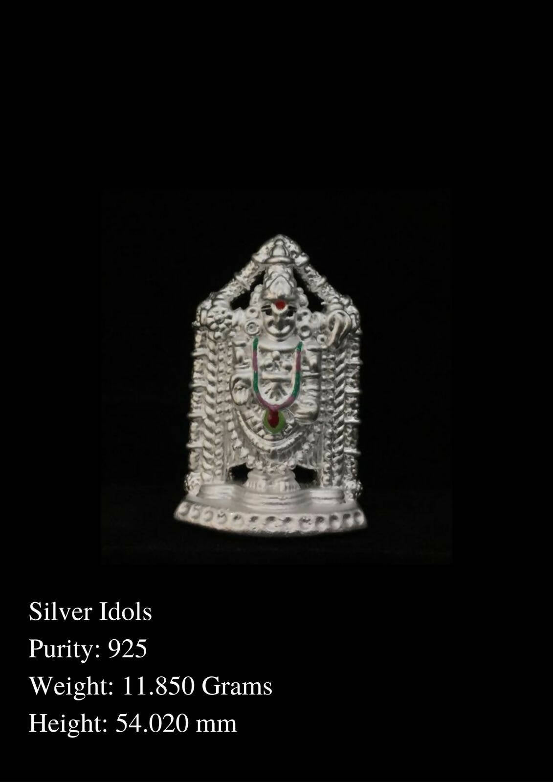 925 Silver Idols Sarafa Bazar India