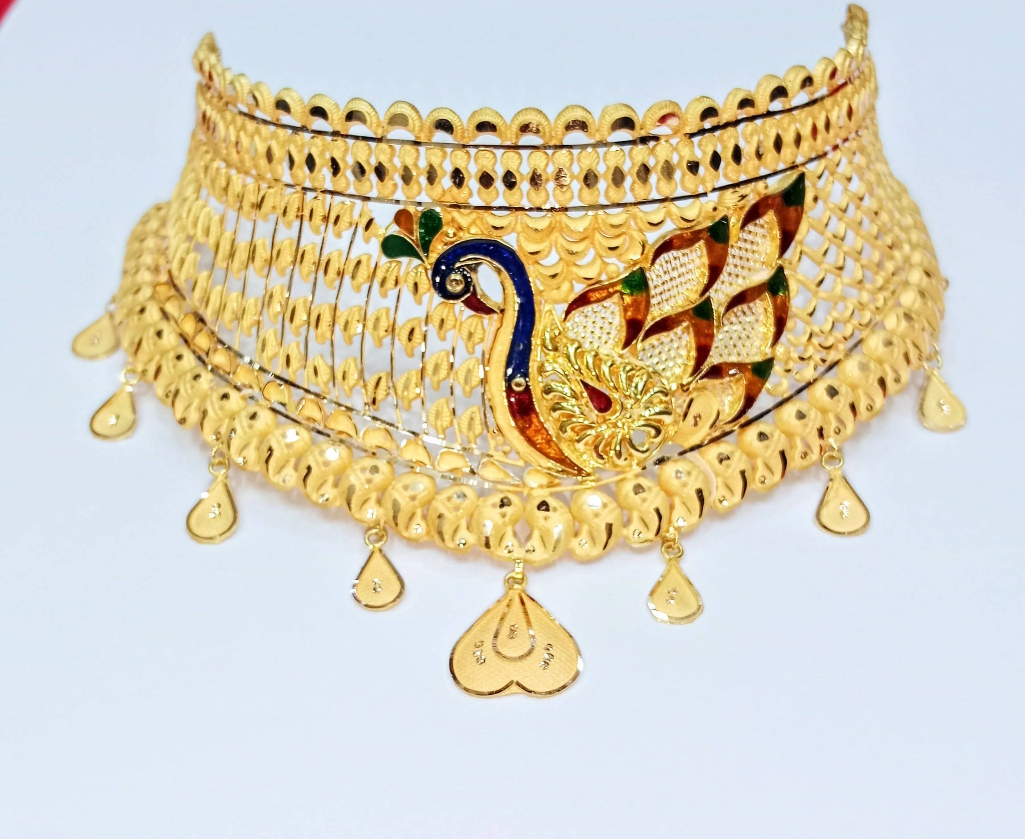 Gold Choker Sarafa Bazar India