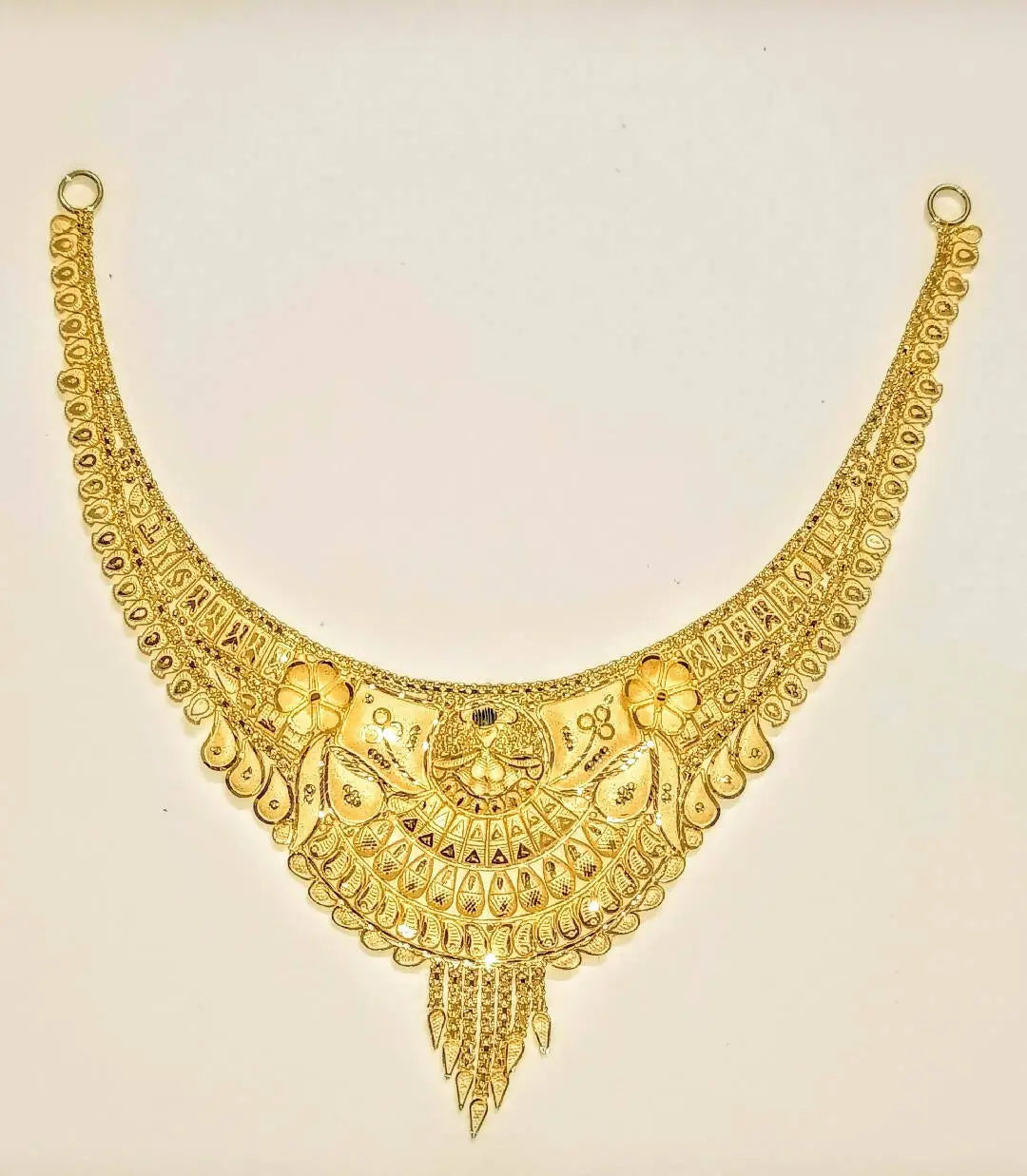 Gold Necklace Sarafa Bazar India