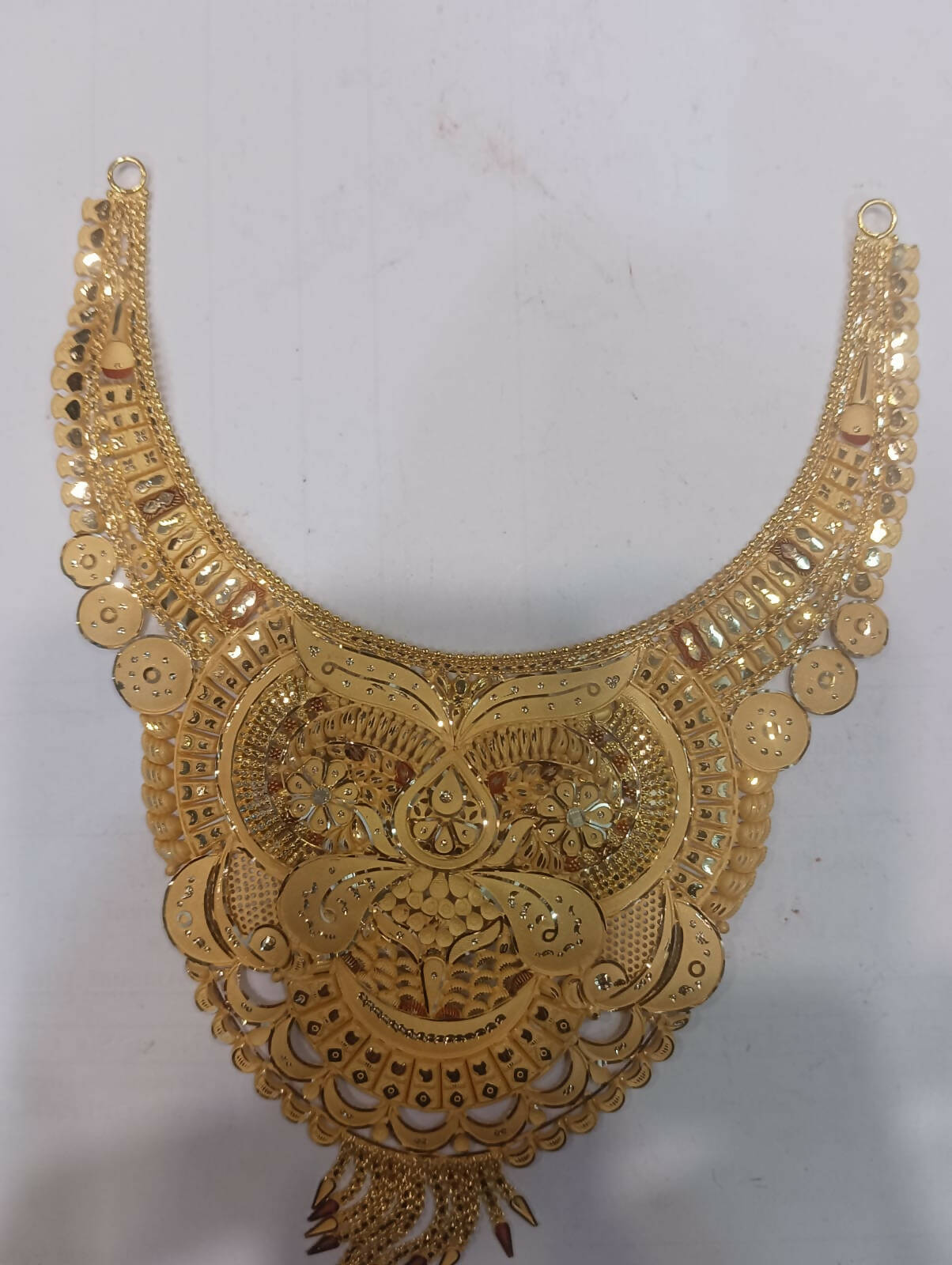 Gold Necklace Sarafa Bazar India