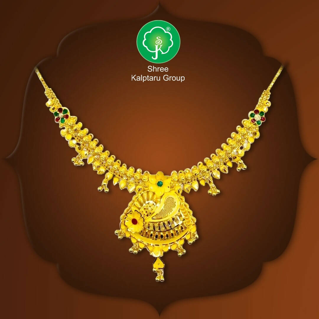 Gold Necklace Sarafa Bazar India