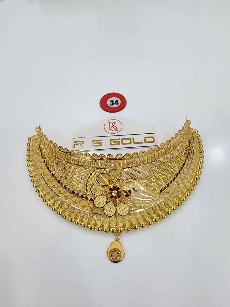 Gold Choker Sarafa Bazar India