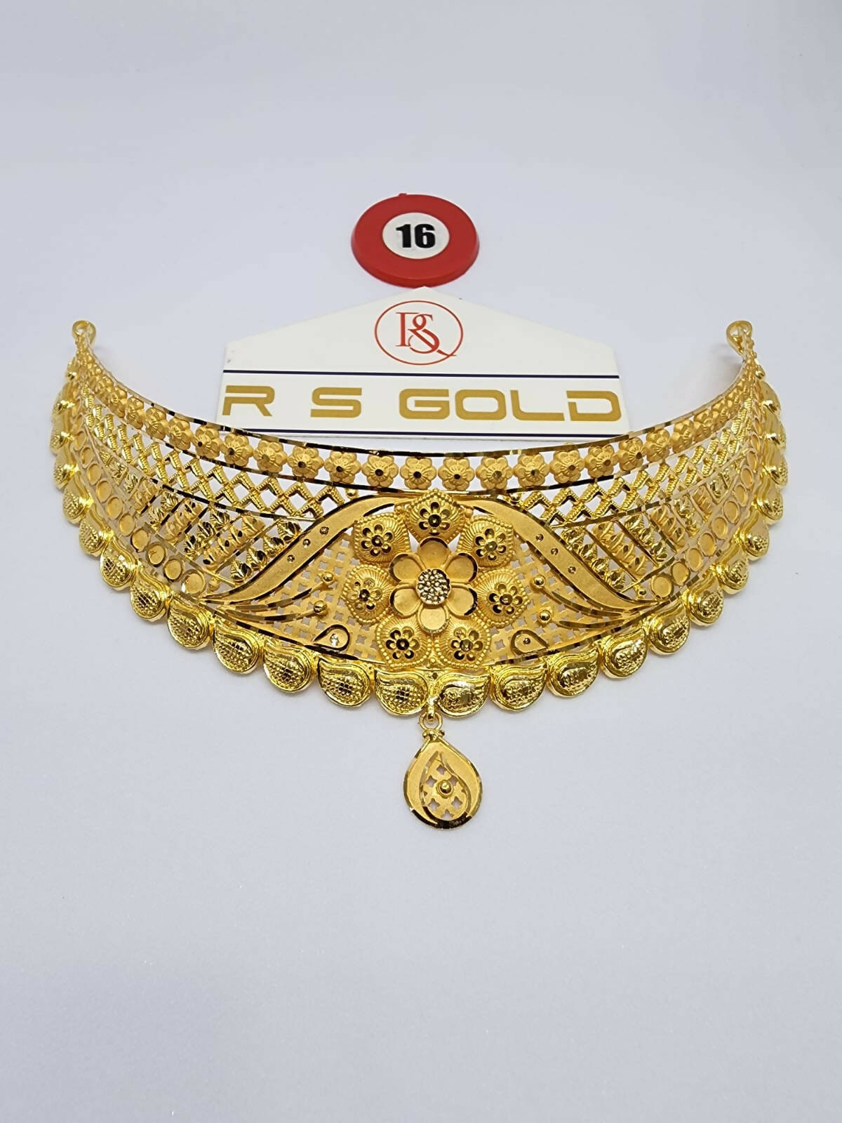 Gold Choker Sarafa Bazar India