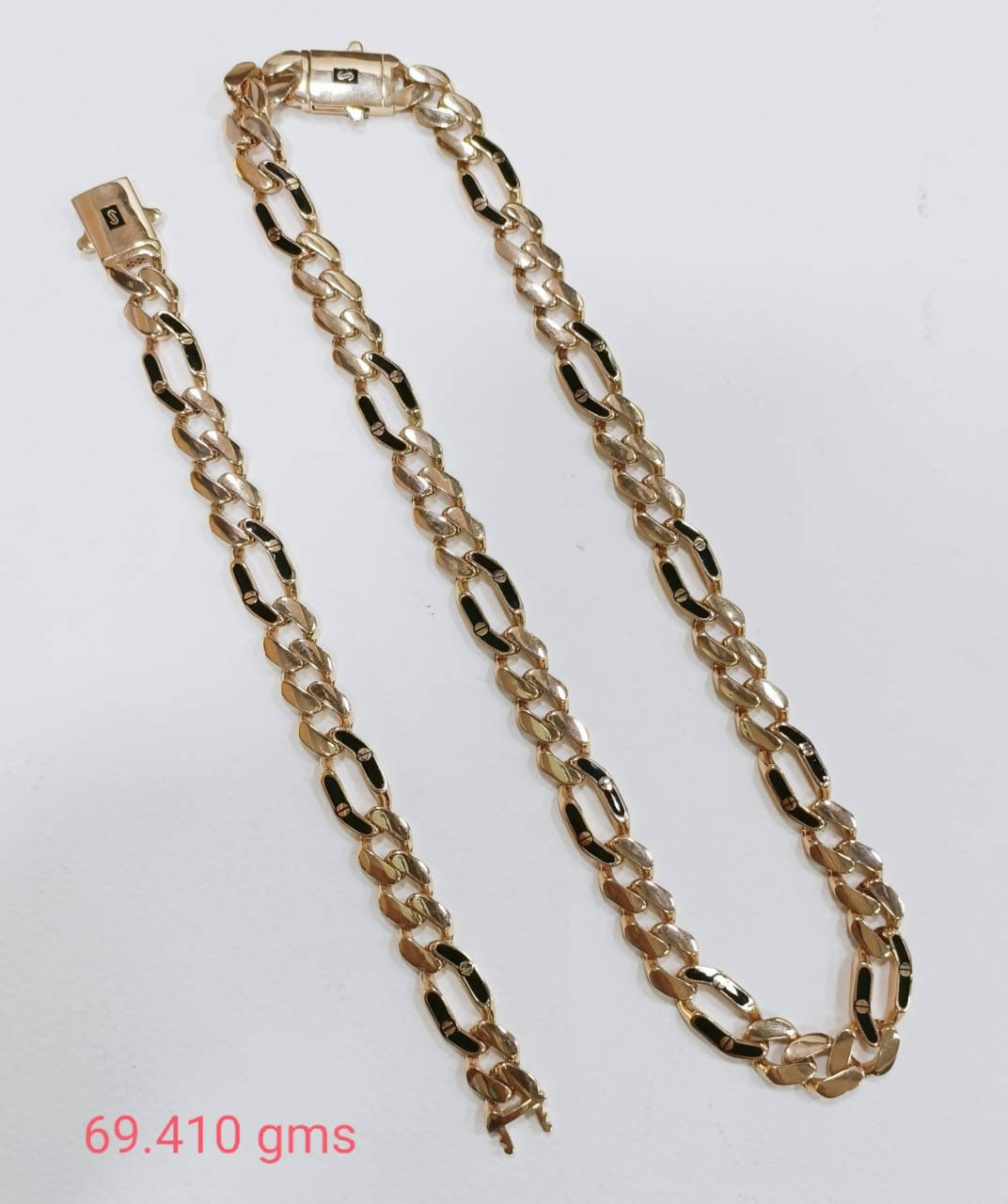 Italian Chain and Bracelet Sarafa Bazar India
