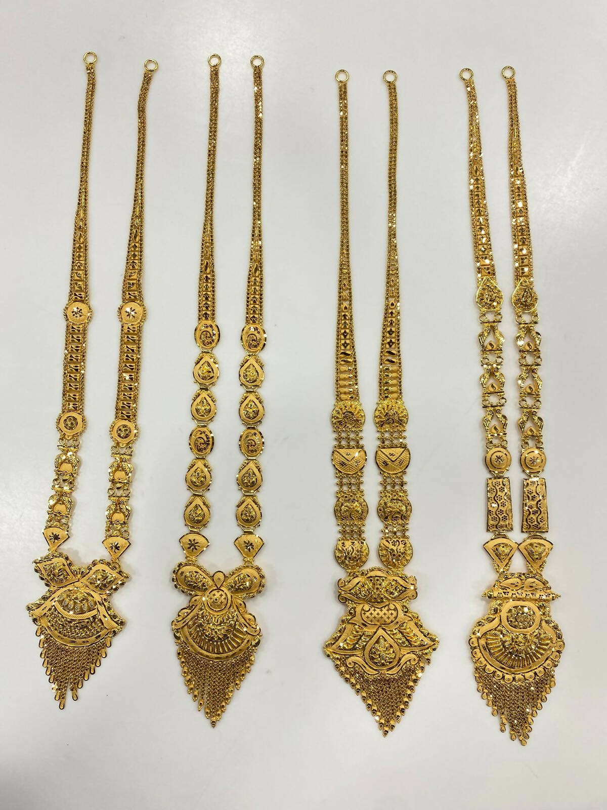 Gold Long Set Sarafa Bazar India