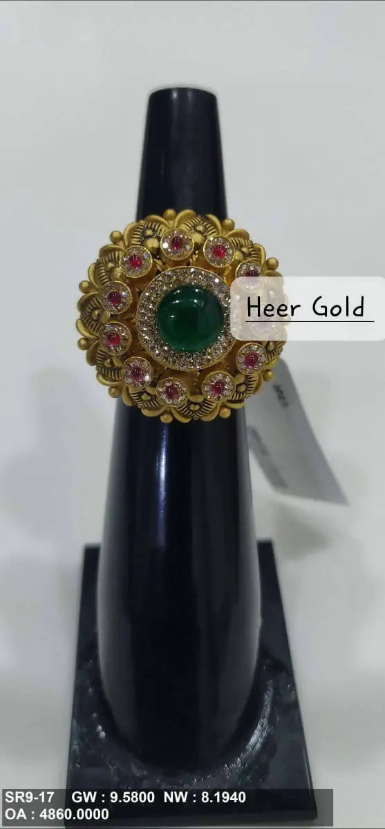 Antique Ladies Ring Sarafa Bazar India