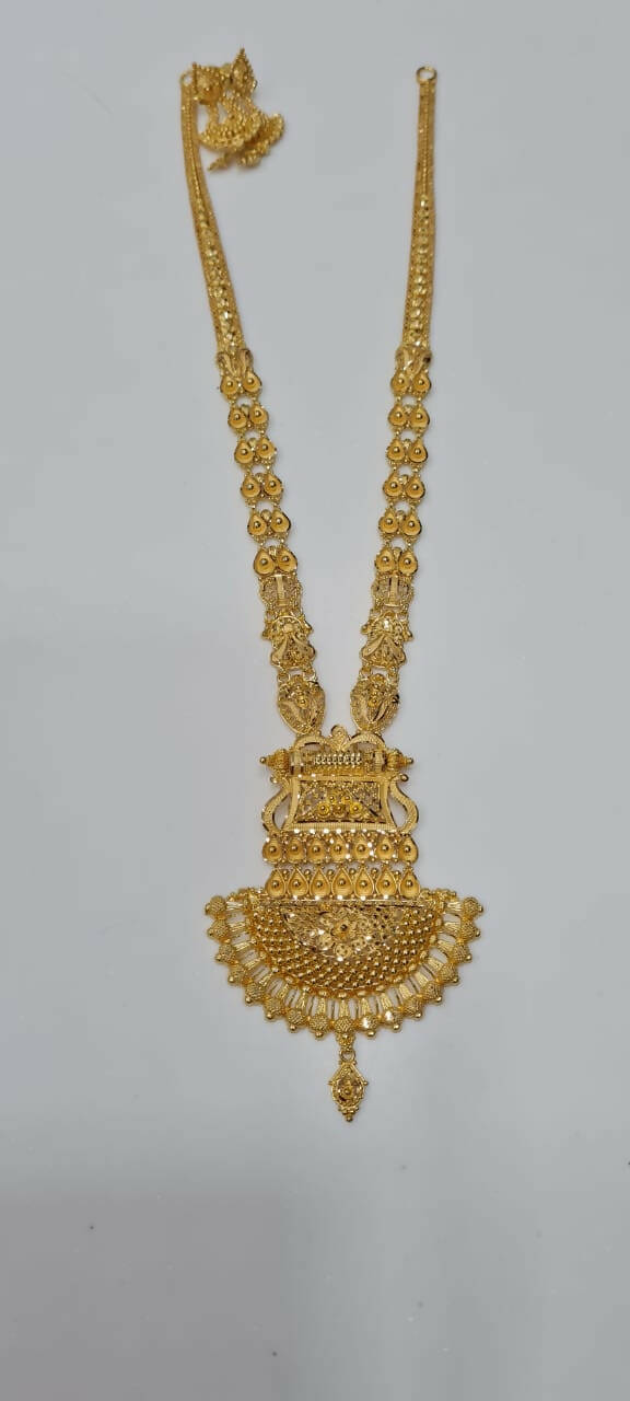 Gold Long Set Sarafa Bazar India