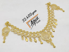 22Kt Turkish long Set. Sarafa Bazar