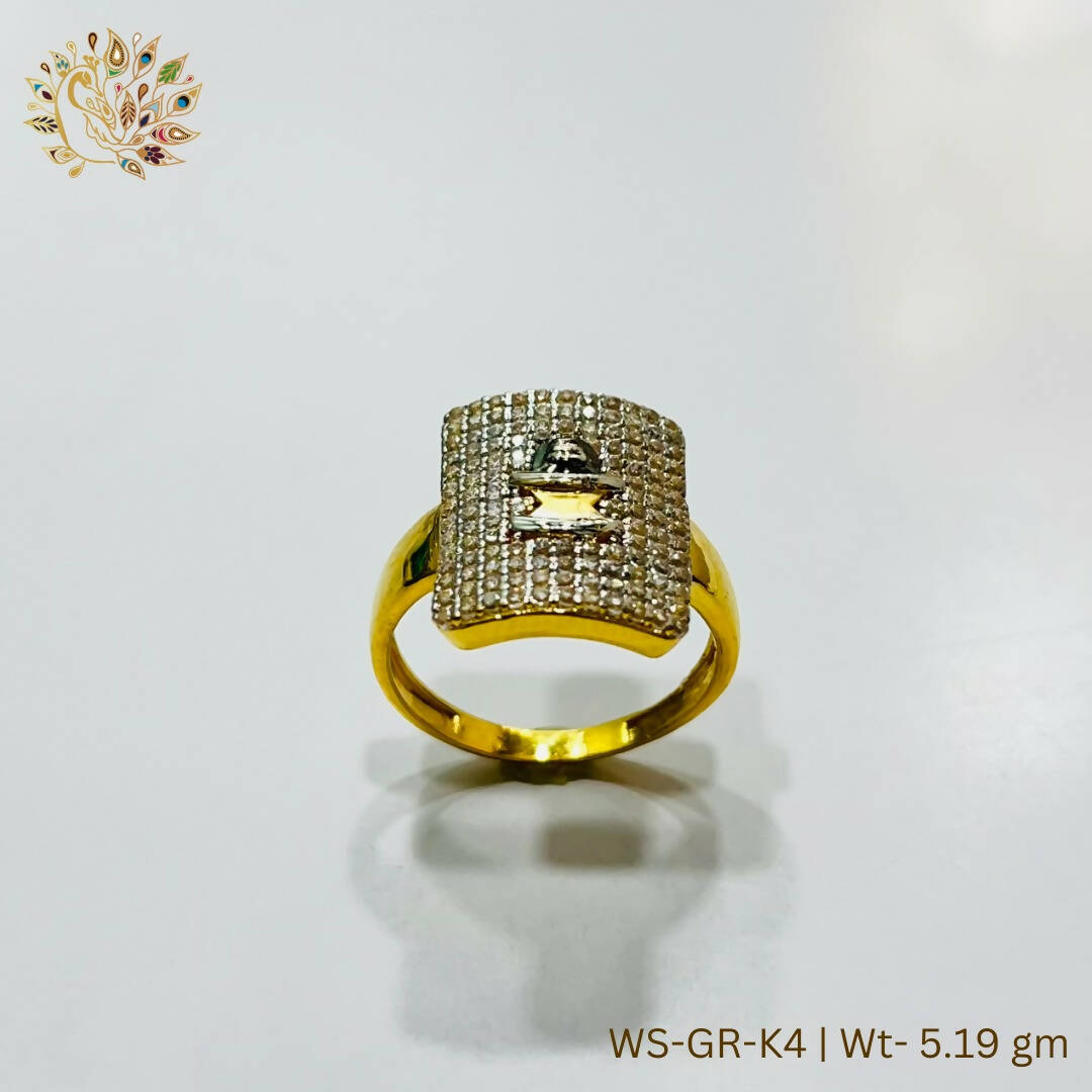 WS-GR-K-4 - Micro Gents Rings Sarafa Bazar India