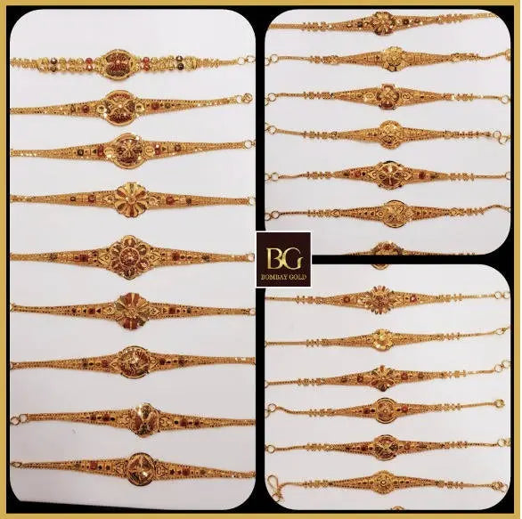 Gold Ladies Bracelet Sarafa Bazar India