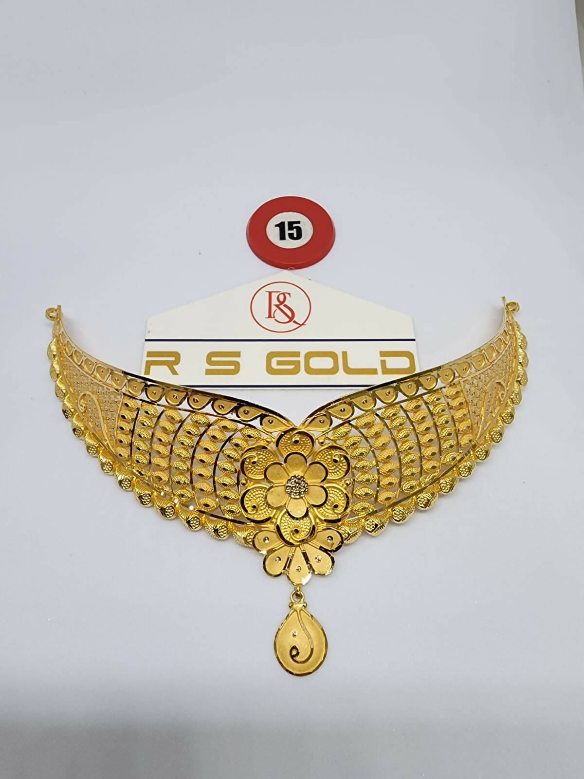 Gold Choker Sarafa Bazar India