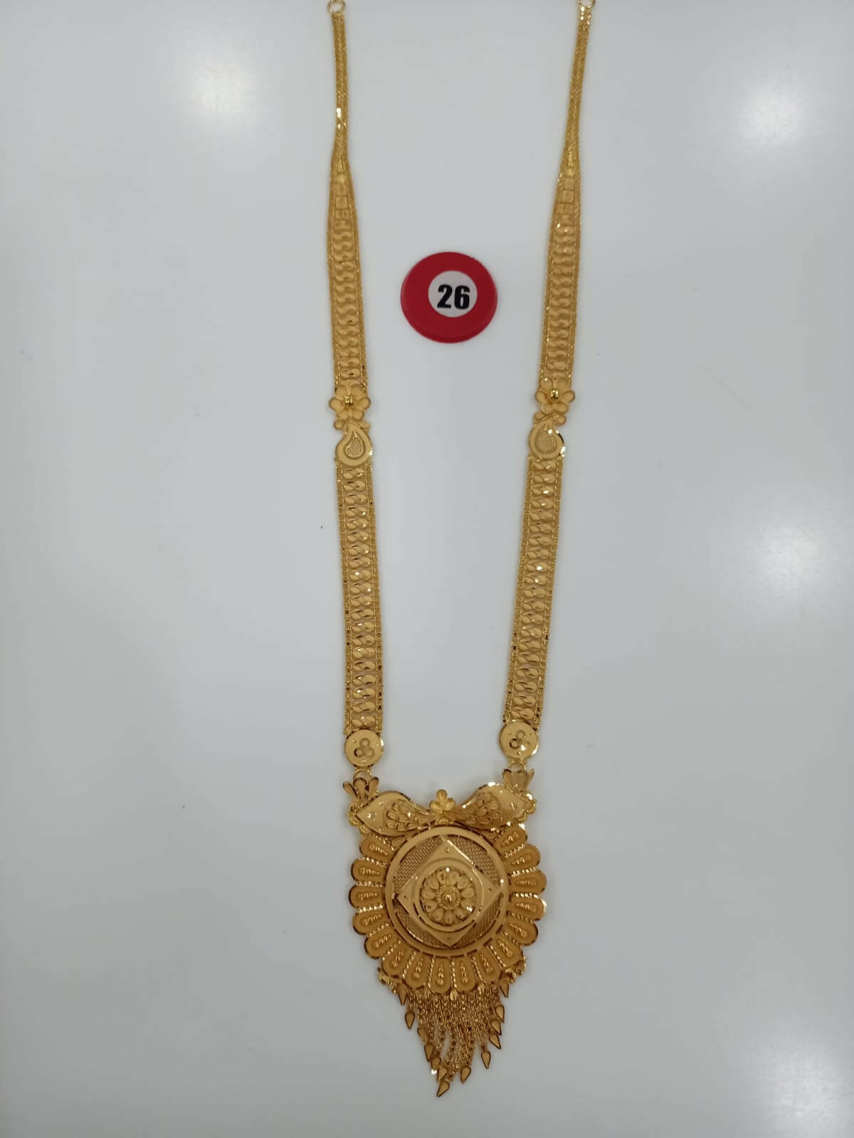 Gold Long Set Sarafa Bazar India