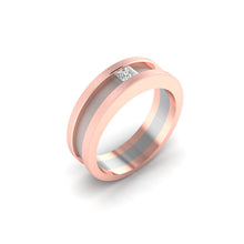 Diamond Studded Couple Bands