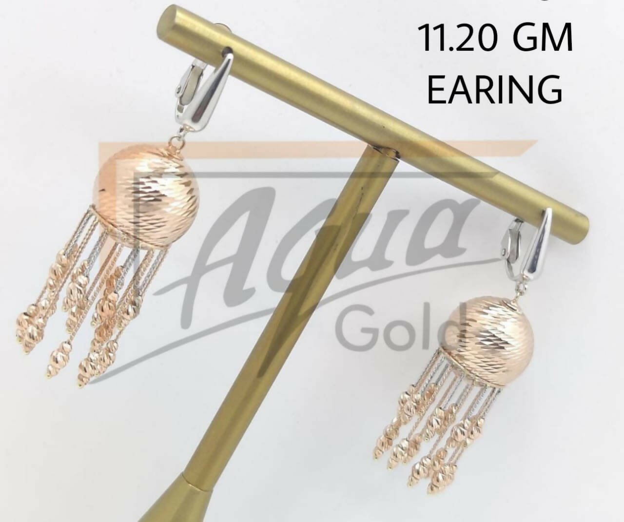 18kt Italian Earring Sarafa Bazar India