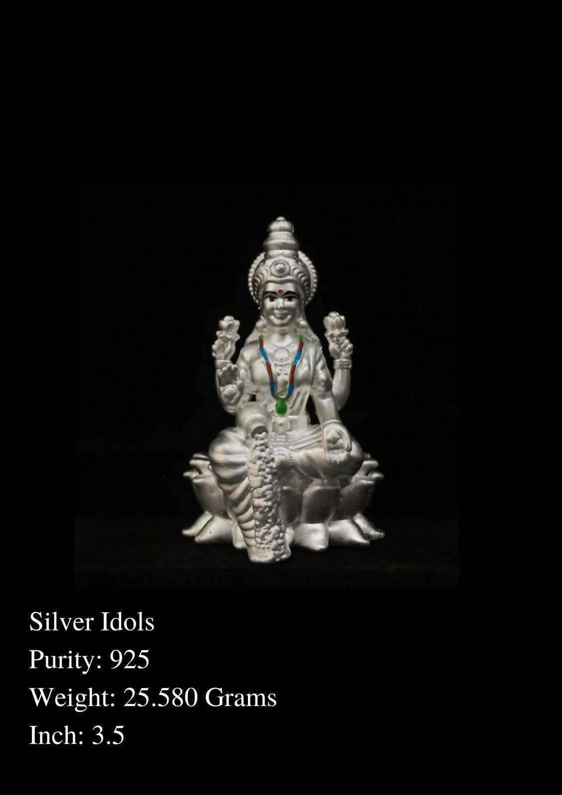 925 Silver Idols Sarafa Bazar India